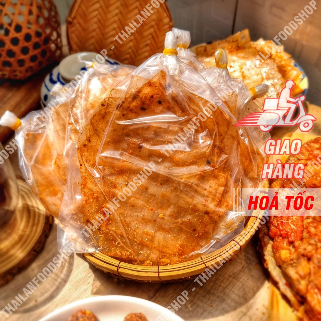 COMBO 10 Bịch Bánh Tráng Muối Tỏi XiKe Siêu Ngon