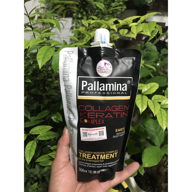 Hấp tóc colagen pallamina