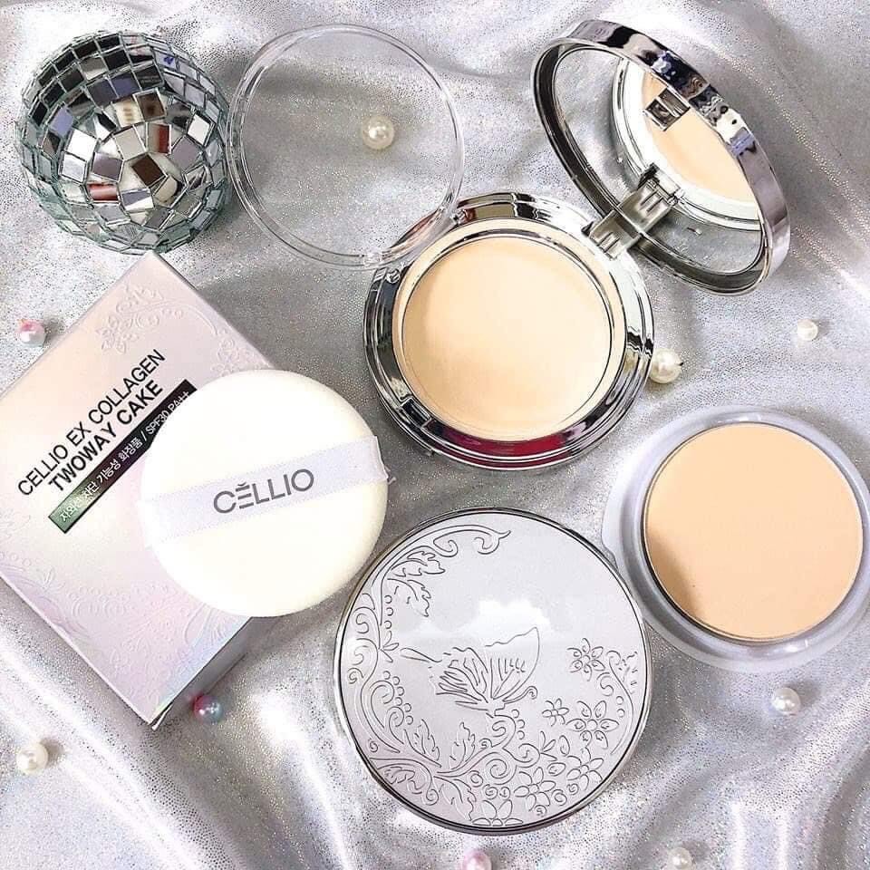 Phấn phủ siêu min CELLIO EX hộp trắng | BigBuy360 - bigbuy360.vn