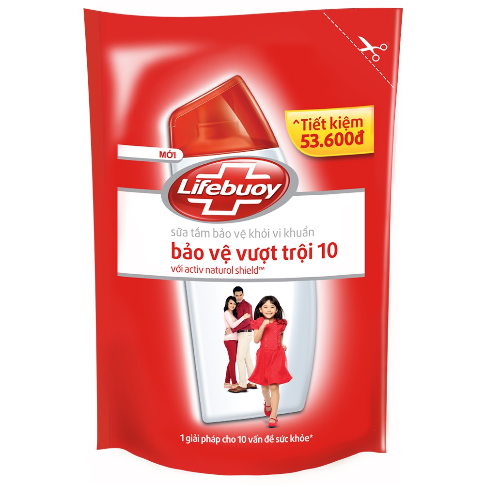 Nước Rửa Tay Lifebuoy 500ml tặng 2 bát con hoa, nước rửa tay khô