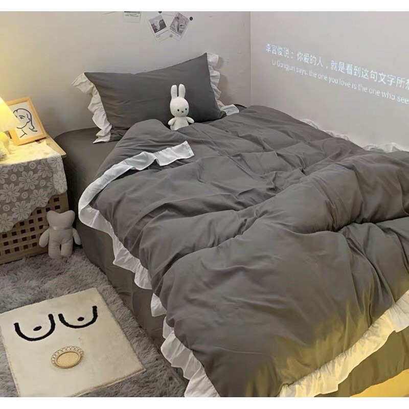 BỘ CHĂN GA GỐI COTTON TICI BÈO CÁCH ĐIỆU