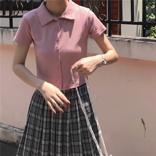 Áo polo gài cúc [ Hình thật shop chụp ]
