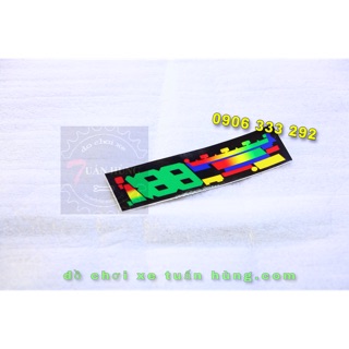 Tem đồng hồ Vario 150/18-21 [HÀNG ĐẸP] 7 màu - film đồng hồ vario - đồ chơi xe vario