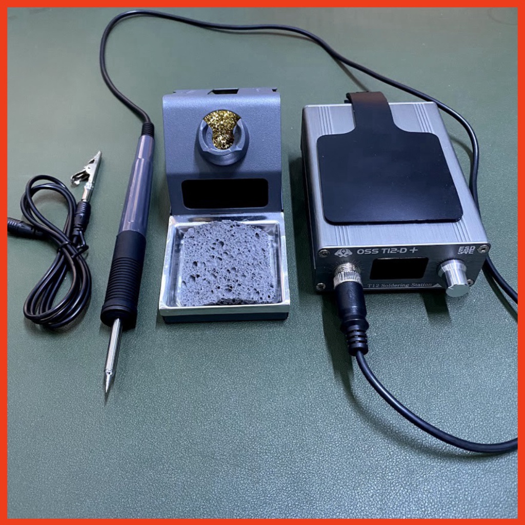 Máy hàn  Ossteam T12-D+ dùng mũi T12