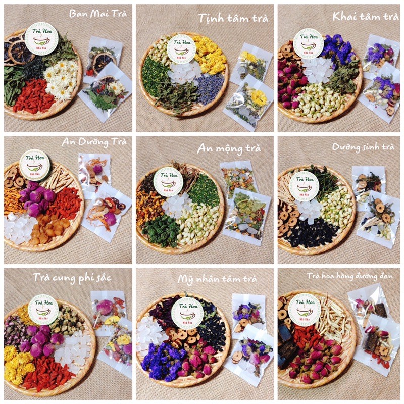 TRÀ HOA TỔNG HỢP mix gói nhỏ dùng thử P1 | BigBuy360 - bigbuy360.vn