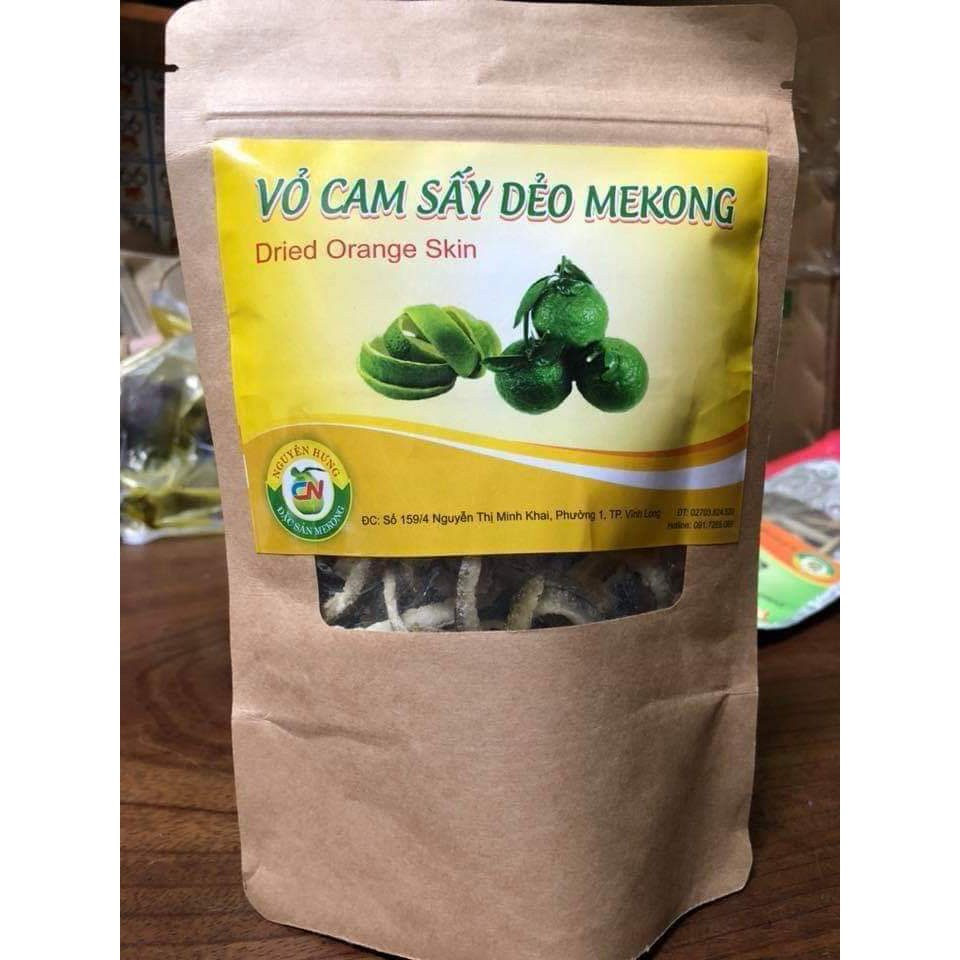 VỎ CAM SẤY DẺO MÊKONG