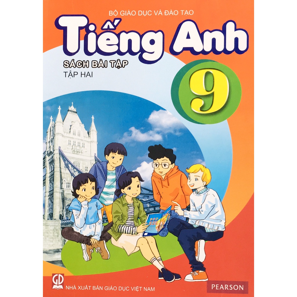 Sách - Tiếng Anh 9 tập 2 SBT và 360 động từ bất quy tắc