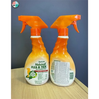 Xịt diệt ve rận bọ chét cho chó tropiclean, chai 473ml