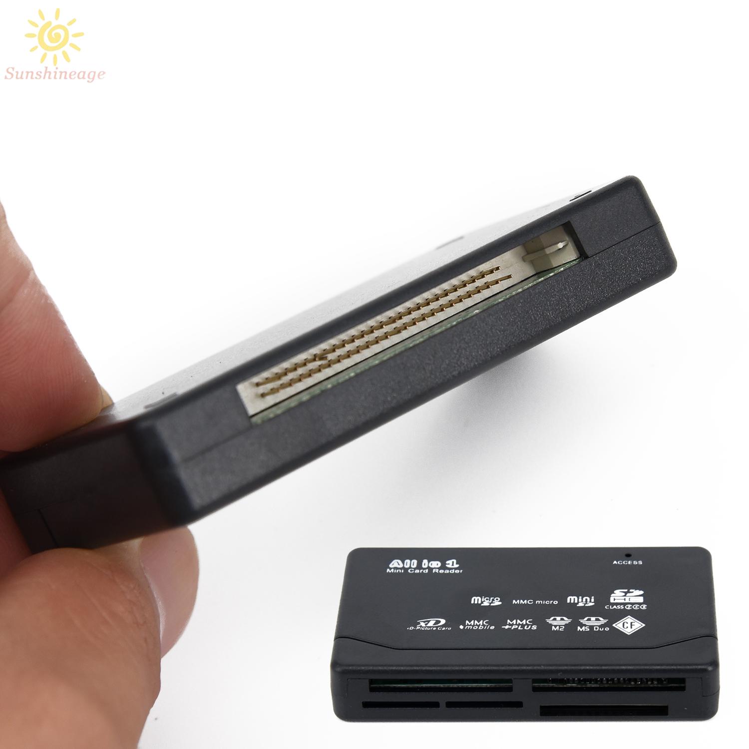 Đầu Đọc Thẻ Nhớ Sd Sdhc Mini Micro M2 Mmc Tf Cf Ms Chất Lượng Cao