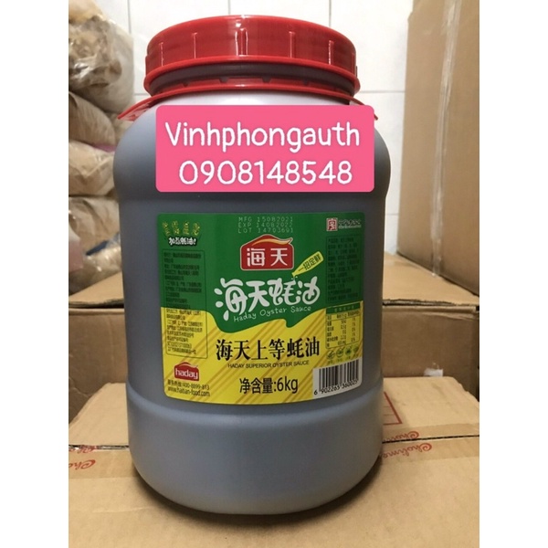 DẦU HÀO HẢI THIÊN 6KG - HADAY OYSTER SAUCE