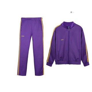 [ORDER] SET ĐỒ THỂ THAO SỌC DÀI TÍM ULZZANG SIÊU CHẤT