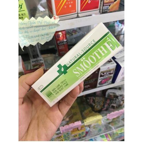 Kem bôi mờ Thâm mụn mặt và body Smoothe Nhật Bản 15g