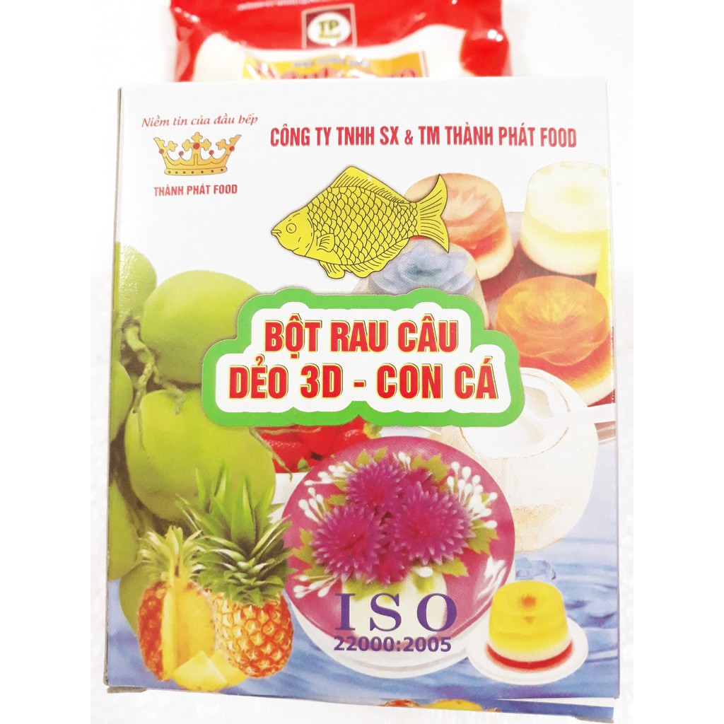 Bột Thạch Rau Câu Dẻo 3D Con Cá Dẻo Thành phát | BigBuy360 - bigbuy360.vn