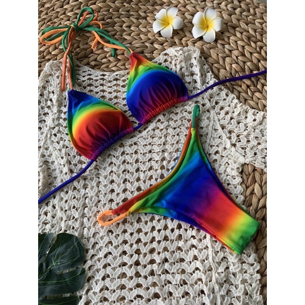 [Hàng Có Sẵn,Hình Thật] Bikini 2 mảnh 7 sắc (khách chọn mẫu vui lòng ibox  số mẫu)