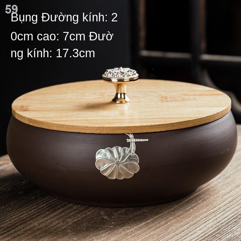 ┅ ☫ ﹍ Cốc đựng nước rửa trà gốm sứ lớn, bình bã trà, gia dụng Bộ Kung Fu Nhật Bản Phần lễ JianshuiM