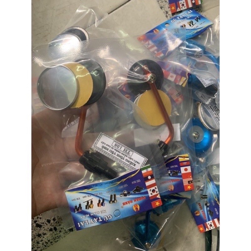 Gương Xe Máy Mini Mẫu 2021 Gắn Chân Gương Cực Đẹp