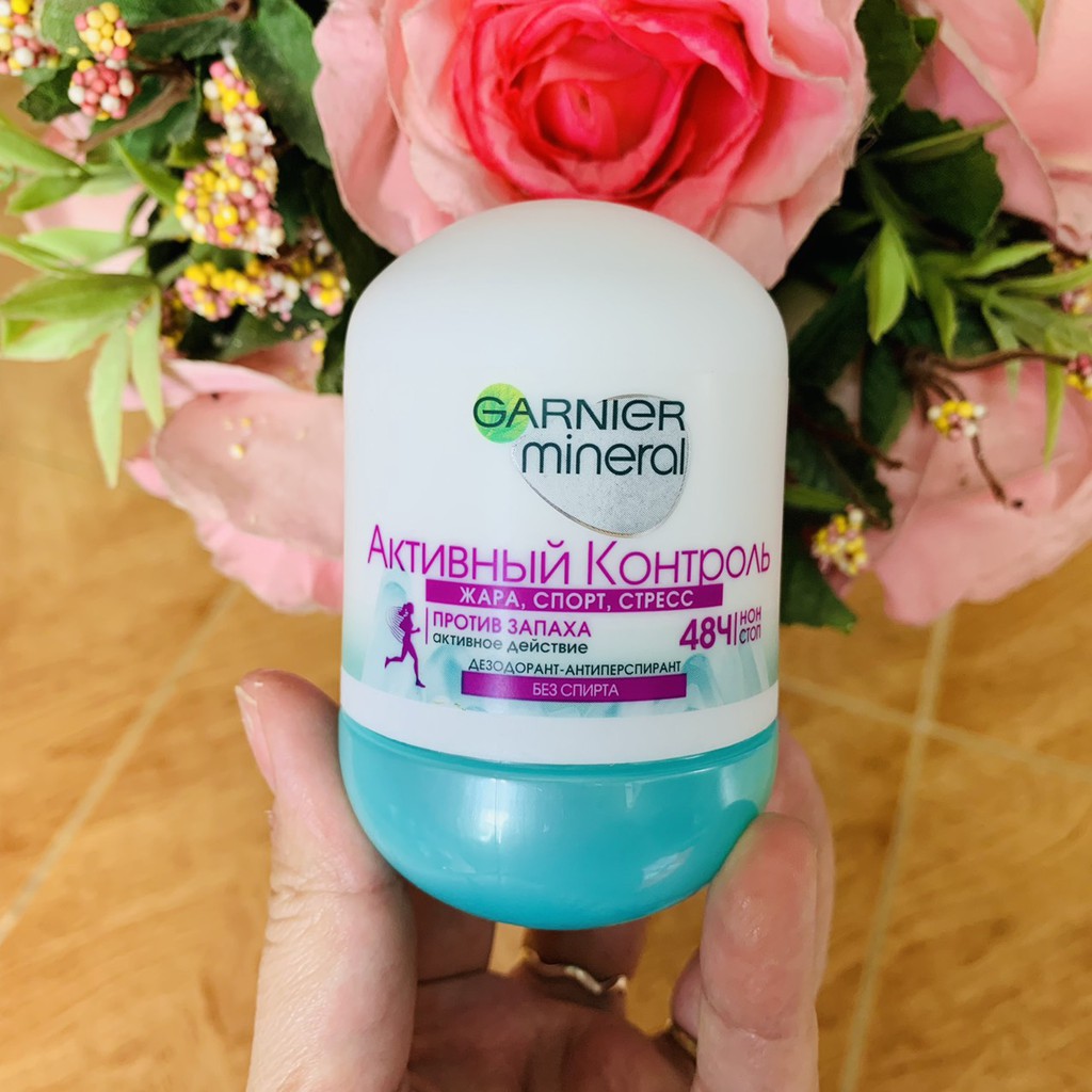 Lăn khử mùi Garnier 48h Active Control cho nữ