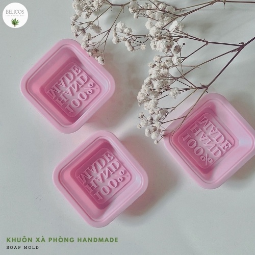 Khuôn Silicone làm xà phòng handmade