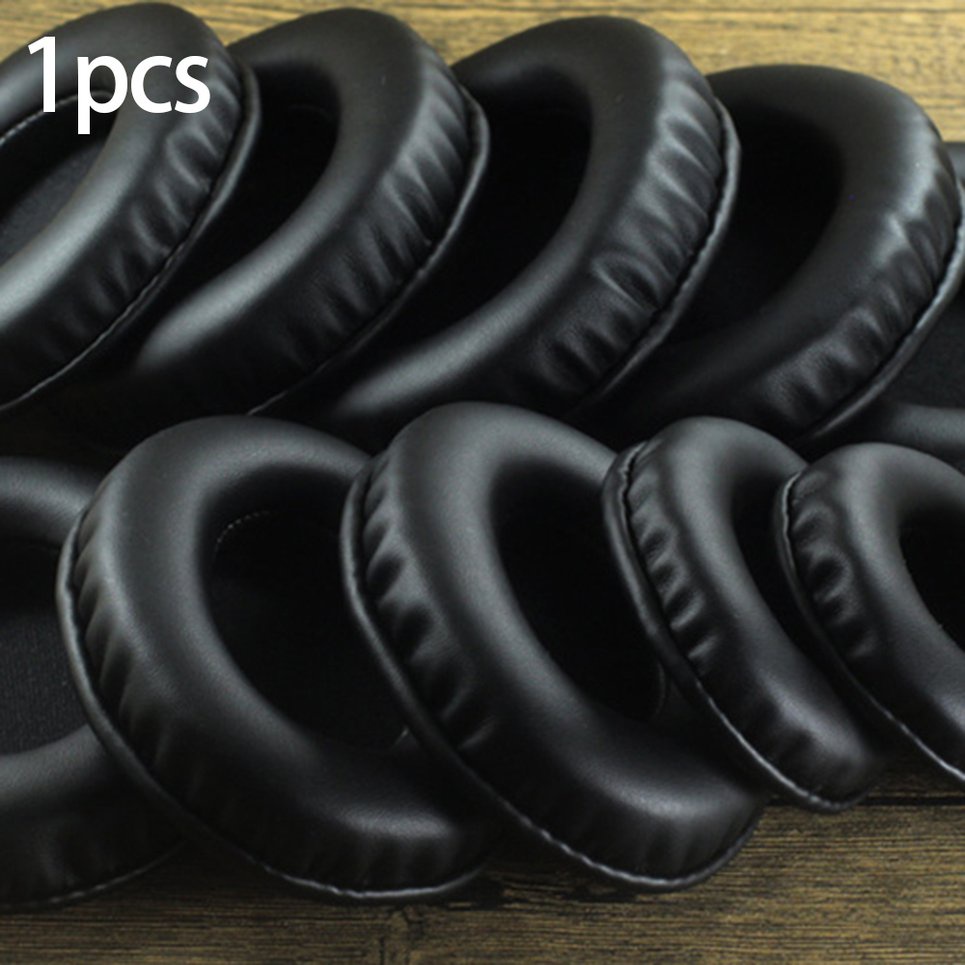 Oval Earphone Earpads Ear Cushion Headset Earmuffs Leather Headphone Covers