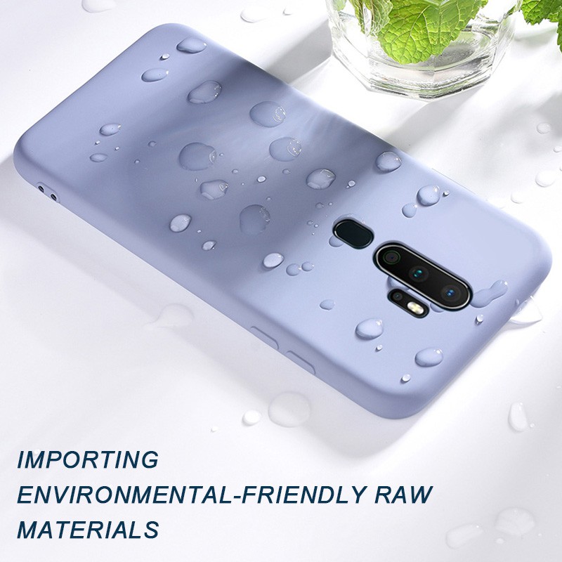 Ốp điện thoại silicon mềm màu kẹo xinh xắn có dây đeo OPPO A5 A9 2020 | BigBuy360 - bigbuy360.vn