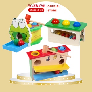 Đồ chơi gỗ trẻ em, các mẫu đập bóng cho bé từ 1 tuổi trở lên - DOZKIDZ