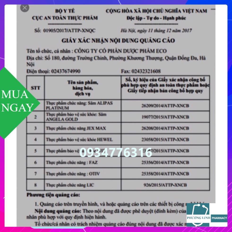 (Hàng chính hãng có tem tích điểm) FAZ - giảm mỡ máu, hỗ trợ tim mạch