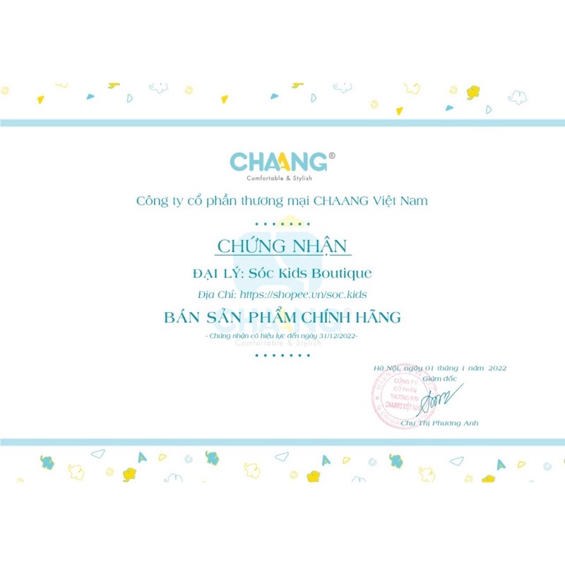 [CHAANG] Sét 2 quần dài Cho Bé Sơ Sinh 3-7kg chất liệu mềm mại co giãn