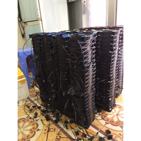 Quạt Tản Nhiệt Máy Tính Văn Phòng Để Bàn Pc Làm Mát Máy Tính CPU Fan Case 5 màu 12cm Coolmoon VM-Star 33 LED