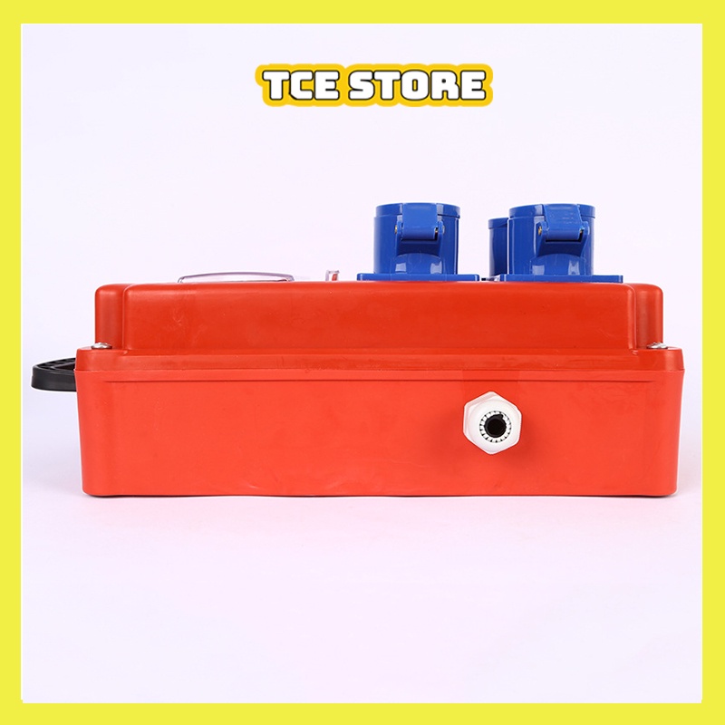 Tủ điện công nghiệp ngoài trời chống nước 4 ổ cắm công nghiệp 1 pha 16A