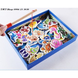 ĐỒ CHƠI CÂU CÁ (GỖ)