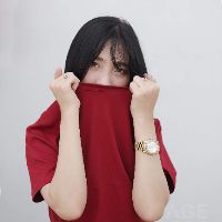 Áo thun unisex màu đỏ đô AGE2X