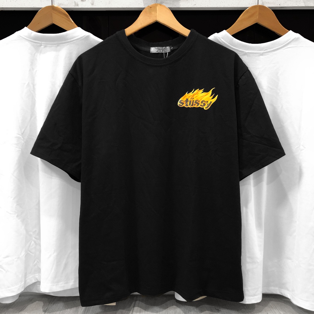 Áo thun Stussy, áo phông tay lỡ nam nữ unisex, ZOEclothing