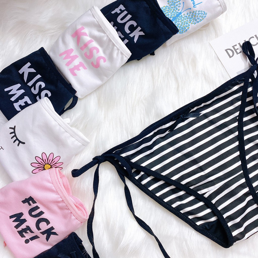 Thiên đường chip cột dây - quần lót nữ FUCKME - Quần chip cột dây sexy  -  kellywang