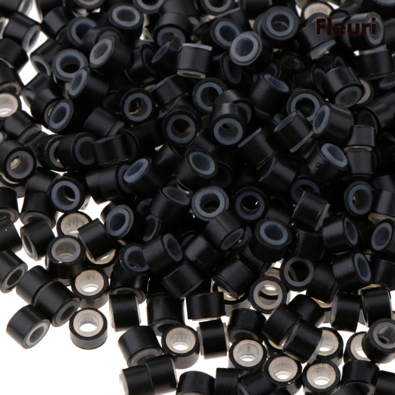 Bộ 500 Hạt Xỏ 3mm Dùng Nối Tóc Chuyên Dụng