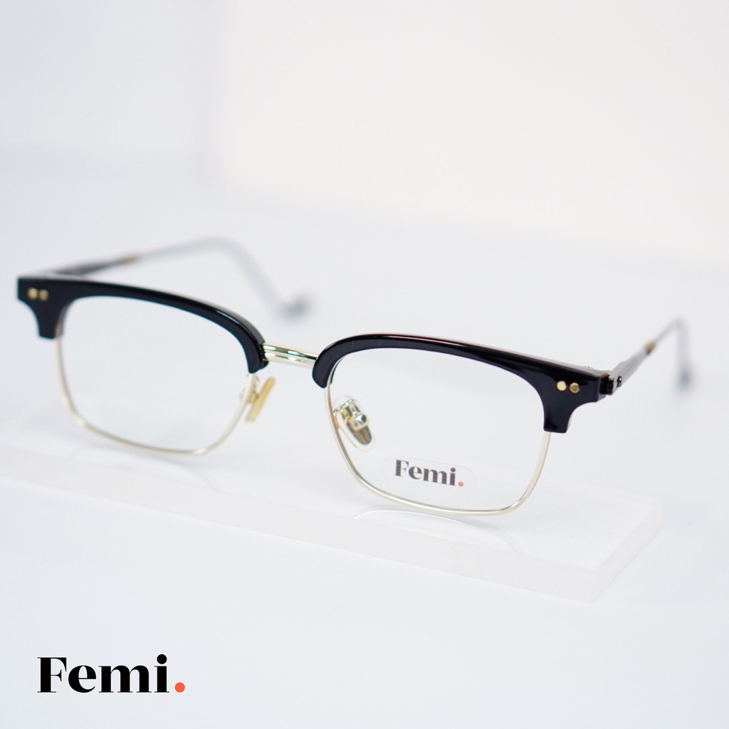 Gọng kính kim loại Femi KAL chính hãng mắt kính chống tia UV | BigBuy360 - bigbuy360.vn