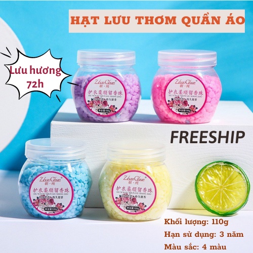 Hạt Thơm Giặt Quần Áo Viên Giặt Quần Áo Thơm Xả Vải Hương Tự Nhiên Dịu Nhẹ Lưu Hương LEON OFFICIAL