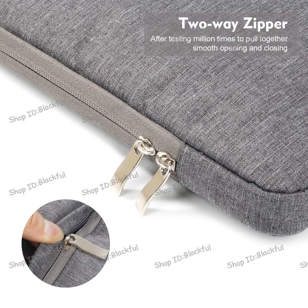 Túi đựng máy tính xách tay chống nước 11 12 16 13 15 inch Ốp lưng MacBook Air Pro 2018 2019 Mac Sách Máy tính Vải tay Bao Phụ kiện