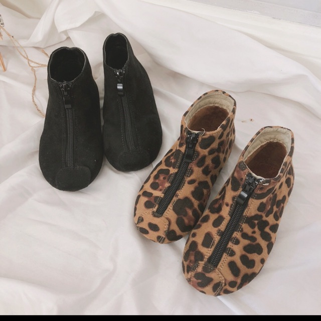 Boots da lộn lót lông mịn ( Bé gái)
