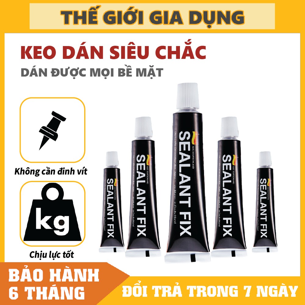 Keo Dán Siêu Chắc Chắn Sealant Fix Dán Tốt Mọi Bề Mặt