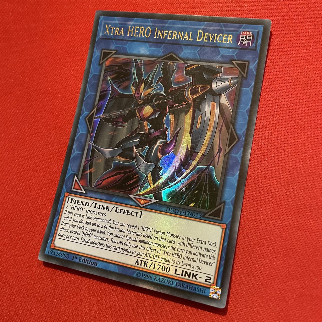 [EN][Thẻ Bài Yugioh Chính Hãng] Xtra HERO Infernal Devicer