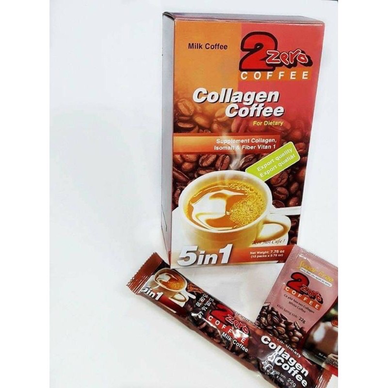 Cafe bổ sung Collagen và Chất xơ Vitan 1