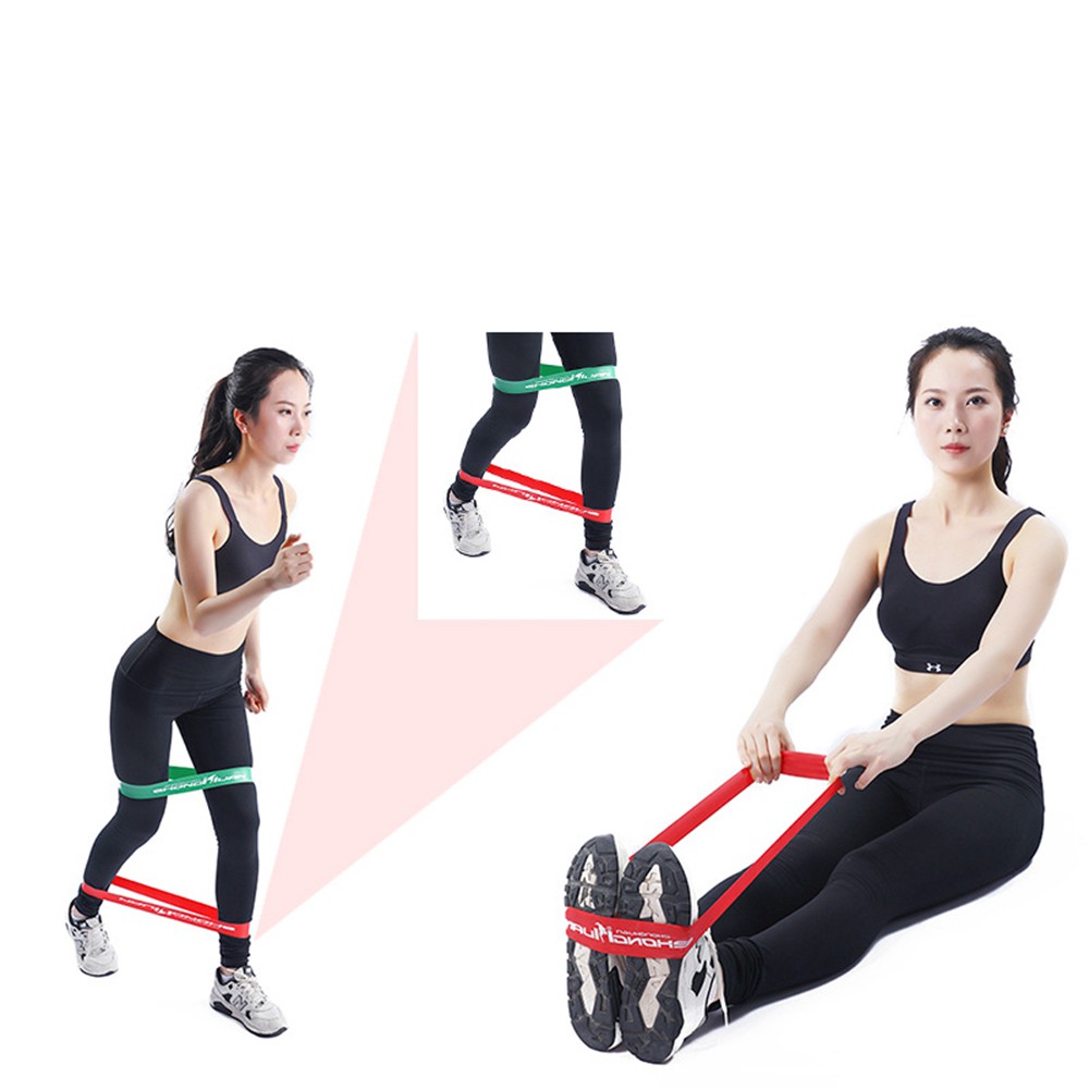 Dây miniband, dây cao su kháng lực tập mông chân REDCORE - không bị xoắn dây khi tập