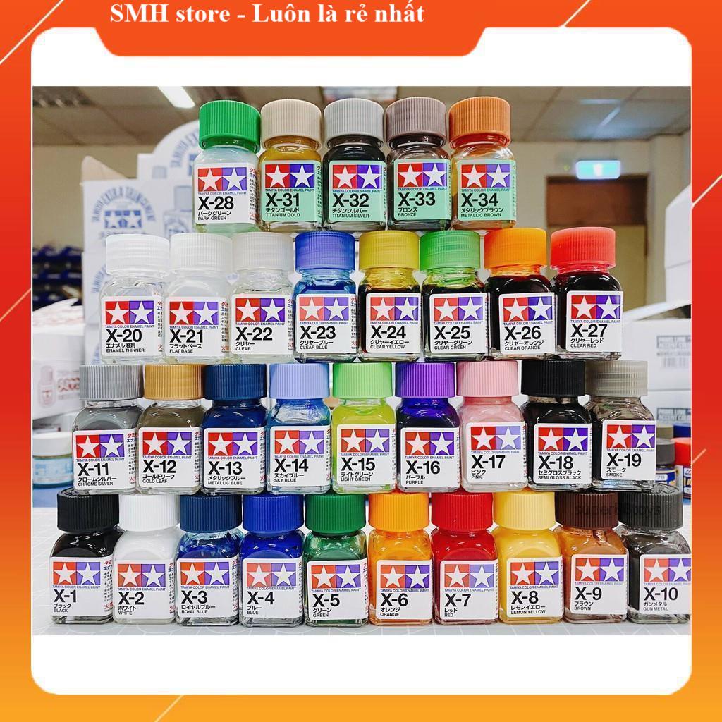 SƠN MÔ HÌNH TAMIYA ENAMEL (X1 ~ X34) [ MUA 10 TẶNG 1 ]
