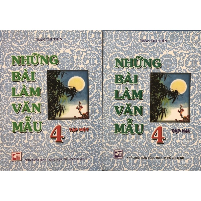 Sách - (Combo 2 tập) Những Bài Làm Văn Mẫu Lớp 4