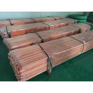 Cọc tiếp địa mạ đồng phi 20 dài 2,4m của Việt Nam