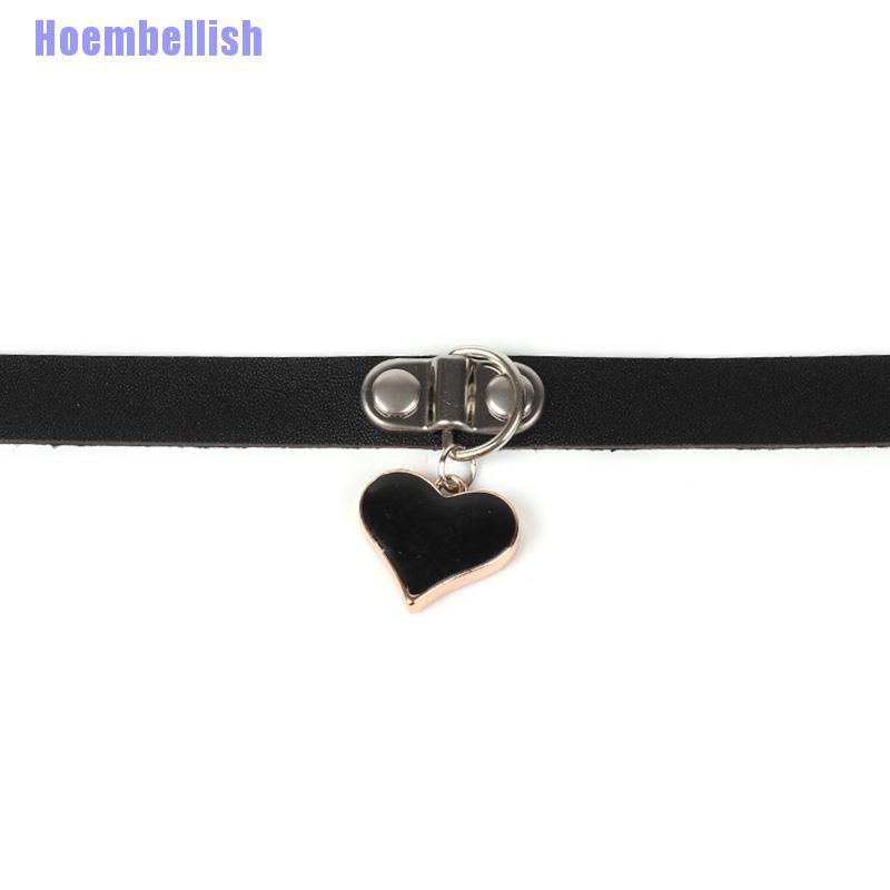 Vòng Cổ Choker Da Pu Đính Đinh Tán Cá Tính