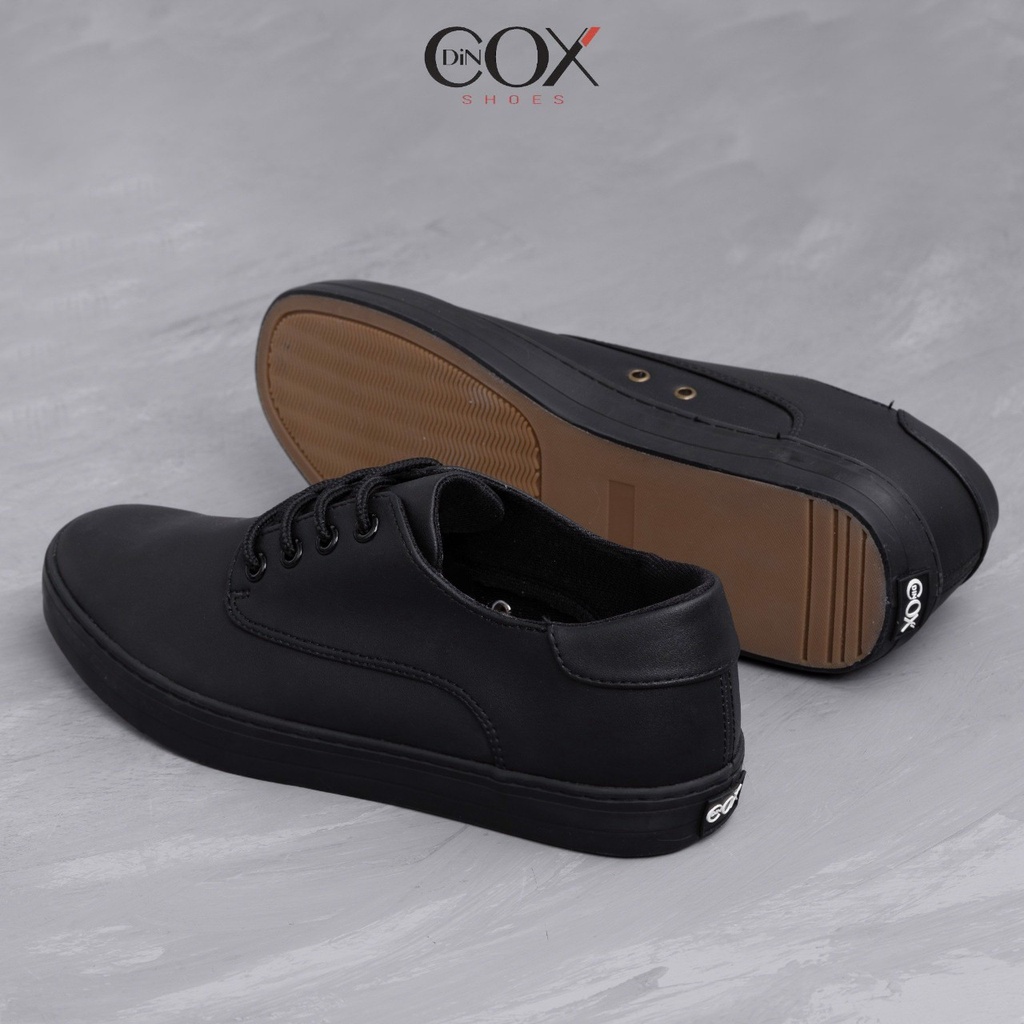Giày Da Sneaker Nam Chính Hãng DINCOX E11 BLACK Phong Cách Tây Lịch Lãm