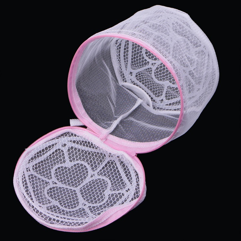 Túi Lưới Giặt Đồ Lót / Vớ Có Khóa Kéo Tiện Dụng