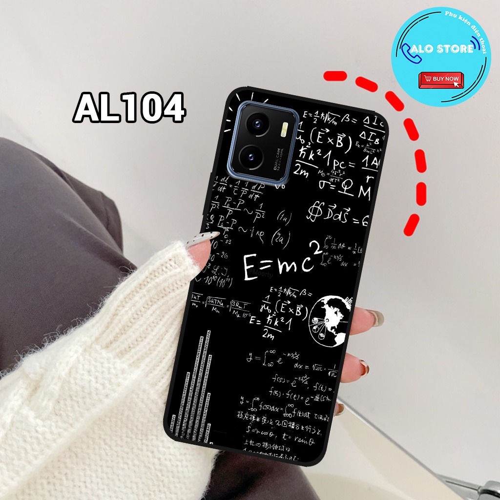 Ốp điện thoại Vivo Y15S - Y15A - Ốp lưng Vivo in hình họa tiết vũ trụ,công thức toán học,bền,đẹp