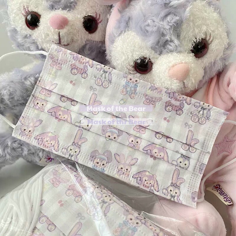 Khẩu trang trẻ em và người lớn Disney Stella Lou x Mask of the Bear